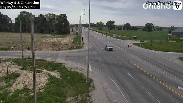 Highway 4 at Clinton Line