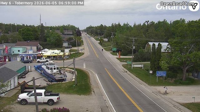 Highway 6 at Carlton Street