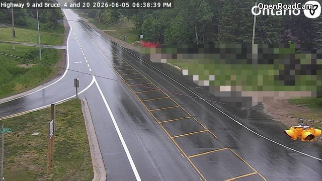 Highway 9 at Bruce Road 4 and 20