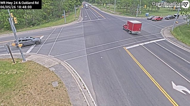 Highway 24 at Oakland Road