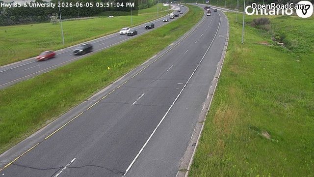 Highway 85 at University Avenue East