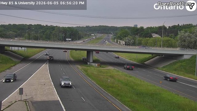 Highway 85 at University Avenue East