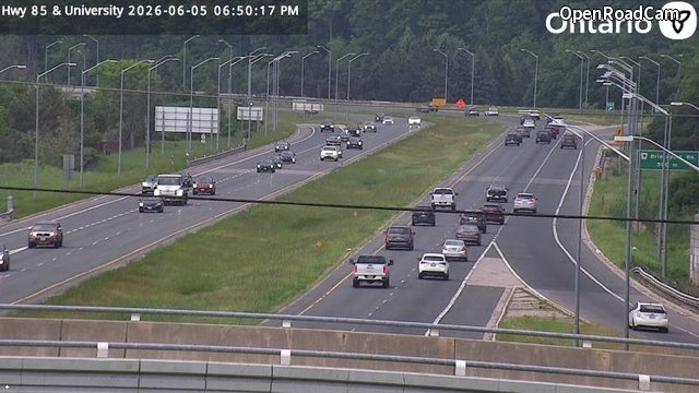 Highway 85 at University Avenue East