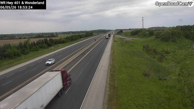 Highway 401 at Wonderland Road