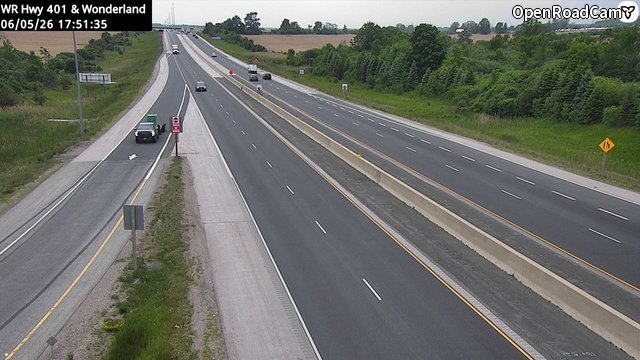 Highway 401 at Wonderland Road