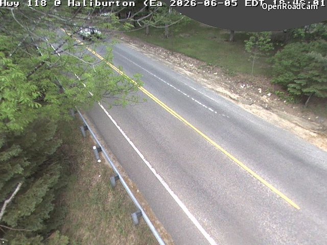 Highway 118 at Skyline Park Road