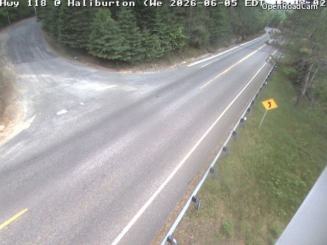 Highway 118 at Skyline Park Road