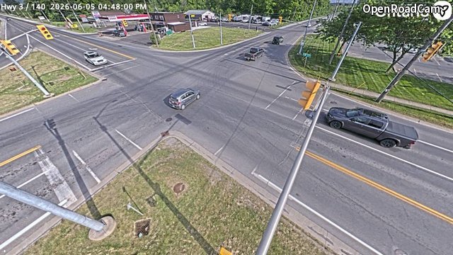 Highway 140 at Highway 3