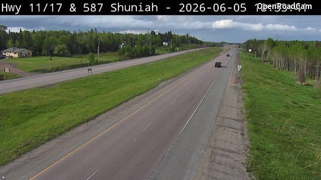 Highway 17 at Highway 587