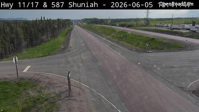 Highway 17 at Highway 587