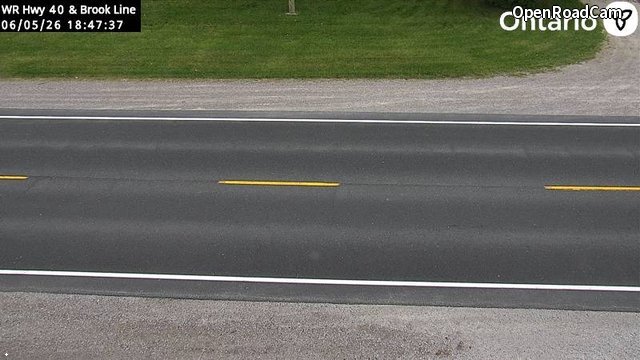 Highway 40 near Brook Line