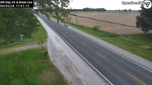 Highway 40 near Brook Line