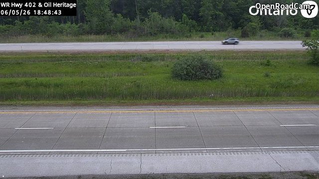 Highway 402 at Oil Heritage Road
