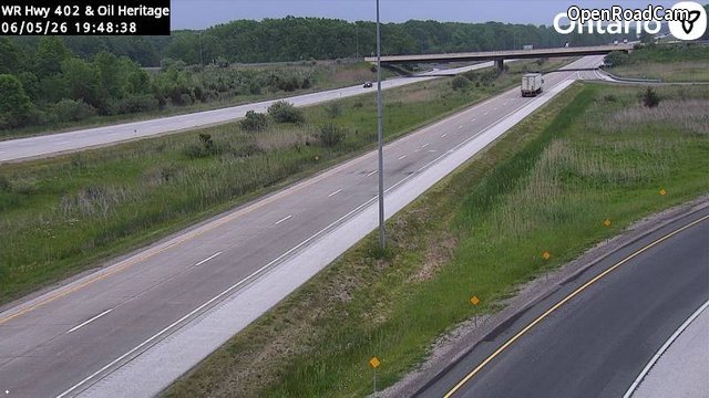 Highway 402 at Oil Heritage Road