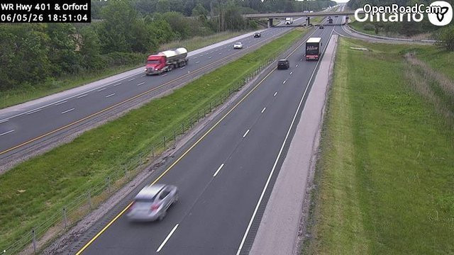 Highway 401 at Orford Road