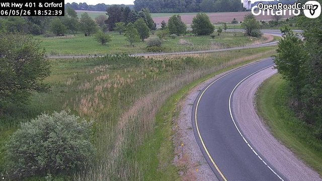 Highway 401 at Orford Road