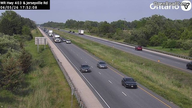 Highway 403 at Jerseyville Road
