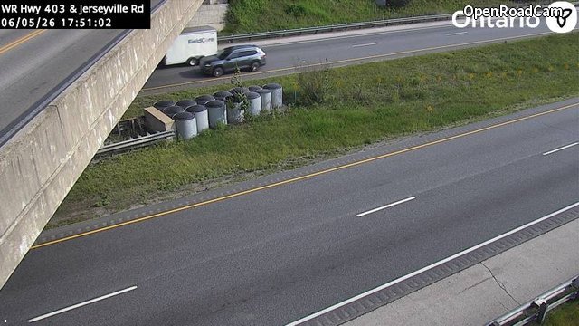 Highway 403 at Jerseyville Road