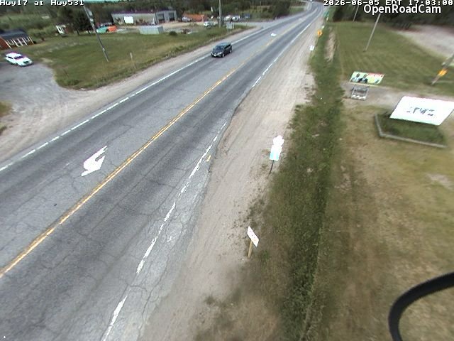 Highway 17 at Highway 531