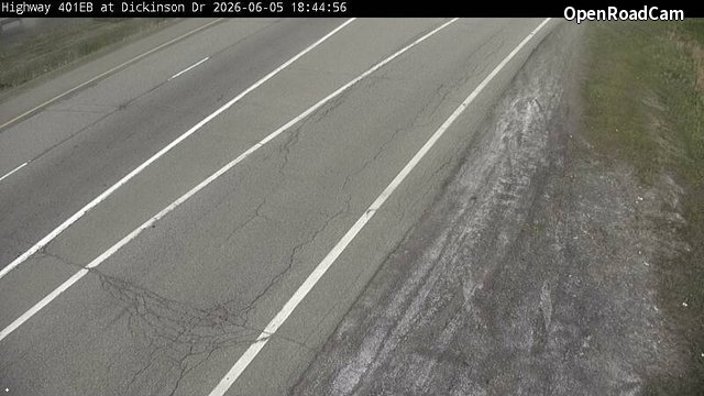 Highway 401 at Dickinson Road