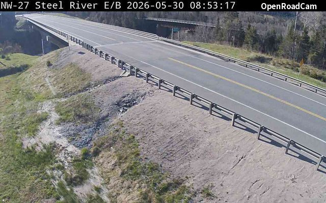 Highway 17 near Steel River