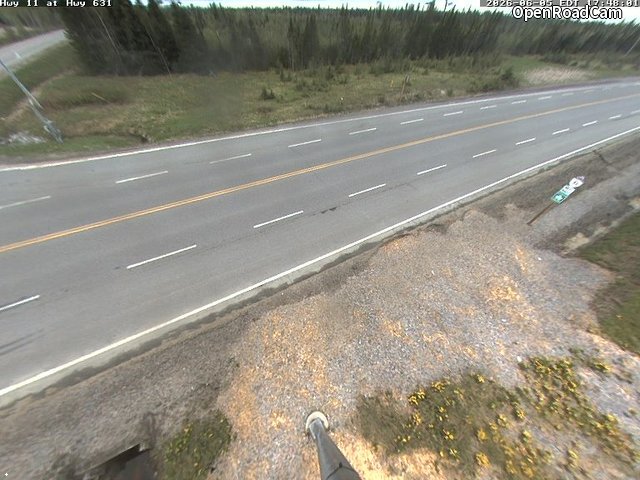 Highway 11 at Highway 631