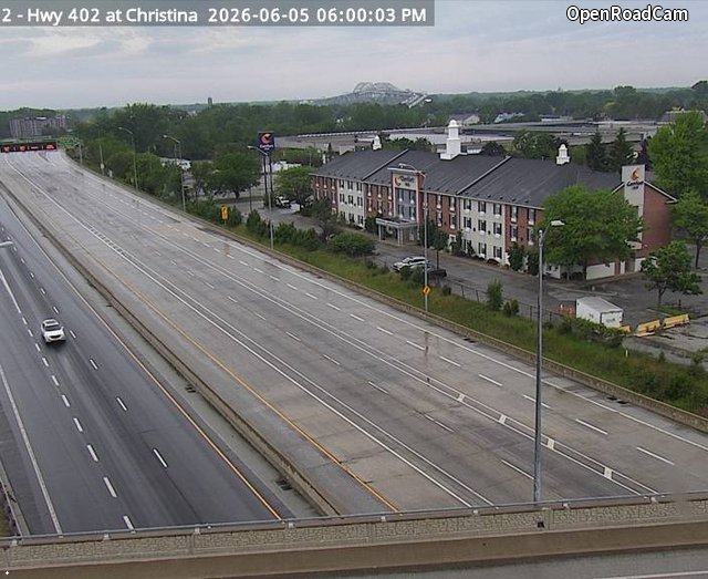 Highway 402 near Christina Street North