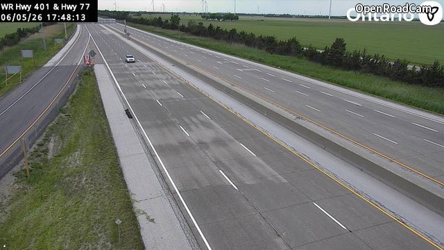 Highway 401 at Highway 77
