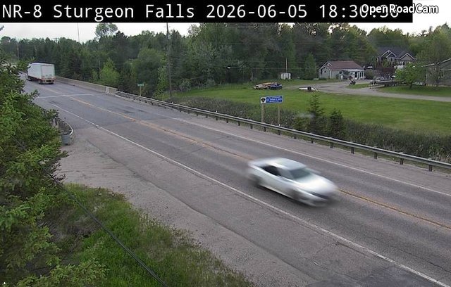 Highway 17 at Sturgeon River Bridge
