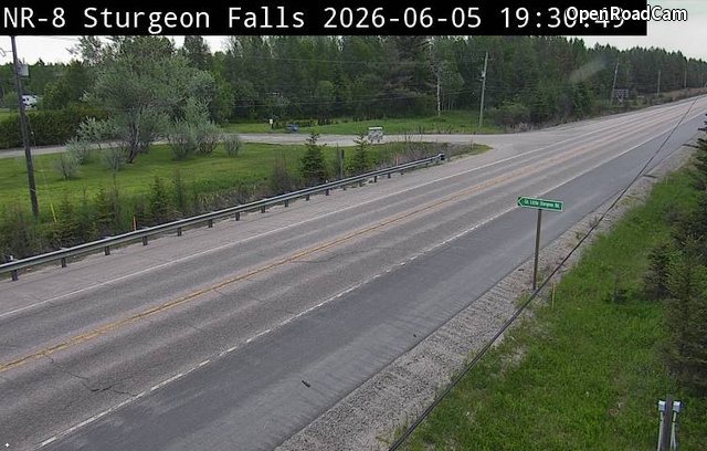 Highway 17 at Sturgeon River Bridge