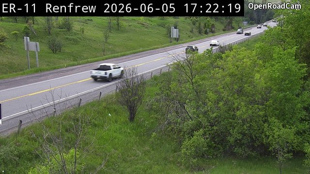 Highway 17 At Bonnechere River Bridge