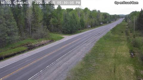 Highway 66 near Quebec border