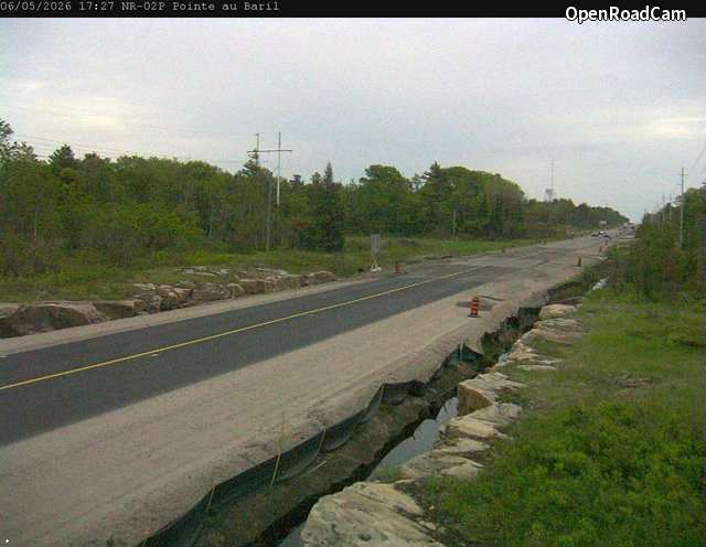 Highway 69 at Pointe Au Baril