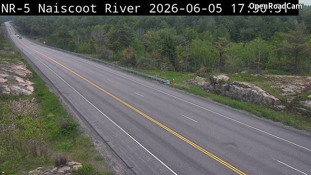 Highway 69 at Naiscoot River Bridge