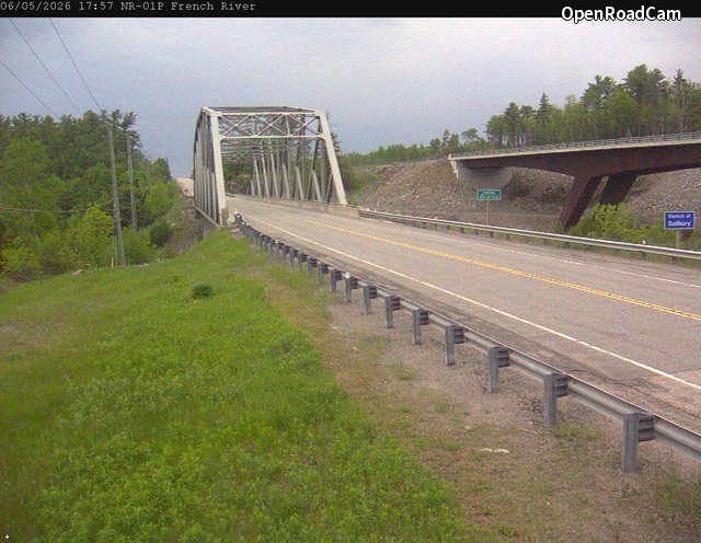 Highway 69 near French River Bridge