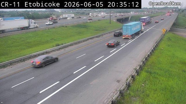 Highway 401 near Highway 427