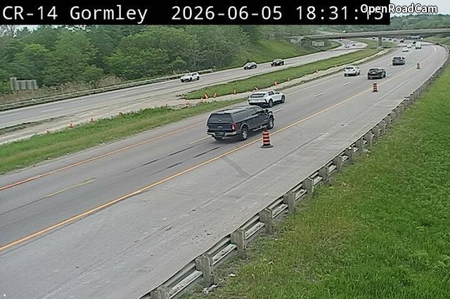 Highway 404 near Bloomington Road