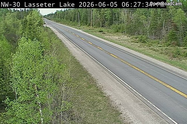 Highway 527 near Lasseter lake