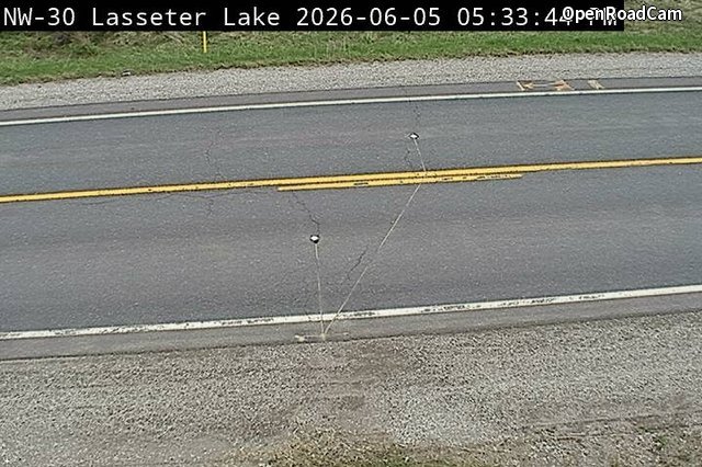 Highway 527 near Lasseter lake