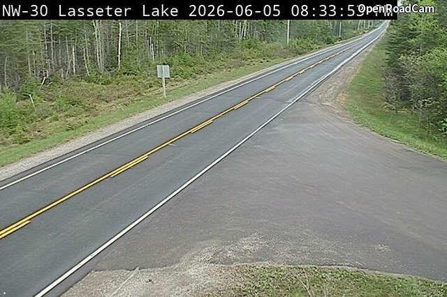Highway 527 near Lasseter lake