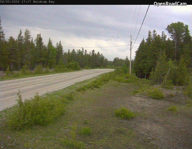 Highway 540 at Meldrum Bay