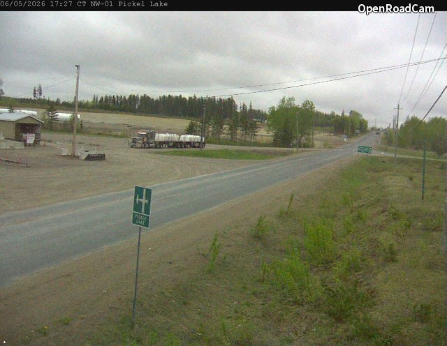 Highway 599 near Pickle Lake