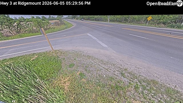 Highway 3 at Ridgemount Road
