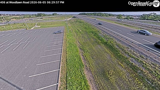 Highway 406 at Woodlawn Road