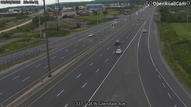 QEW near Glendale Avenue