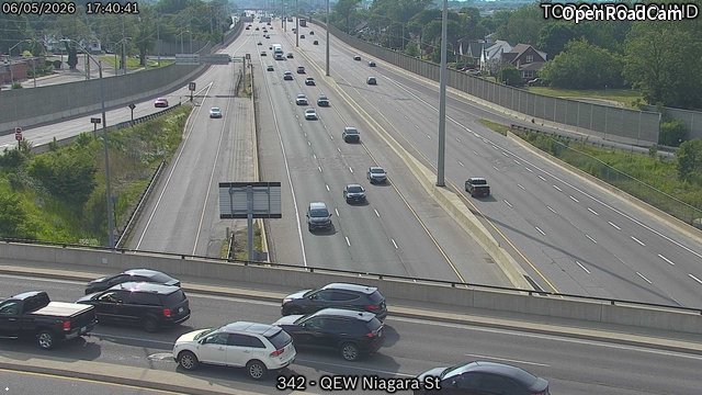 QEW near Niagara Street