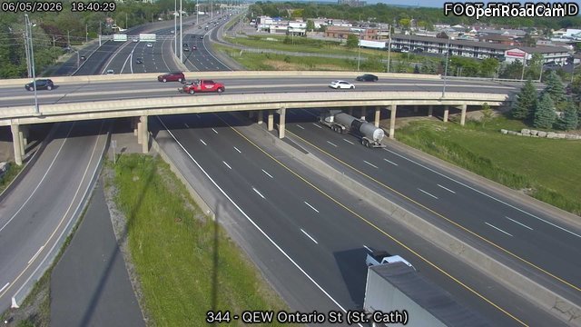 QEW near Ontario Street (St. Catharines)
