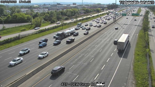QEW near Grays Road