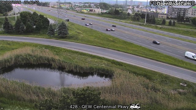QEW near Centennial Parkway