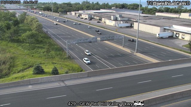 QEW near Red Hill Valley Parkway